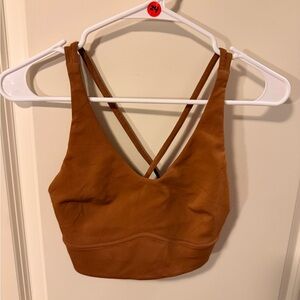 lululemon athletica Brown Bra